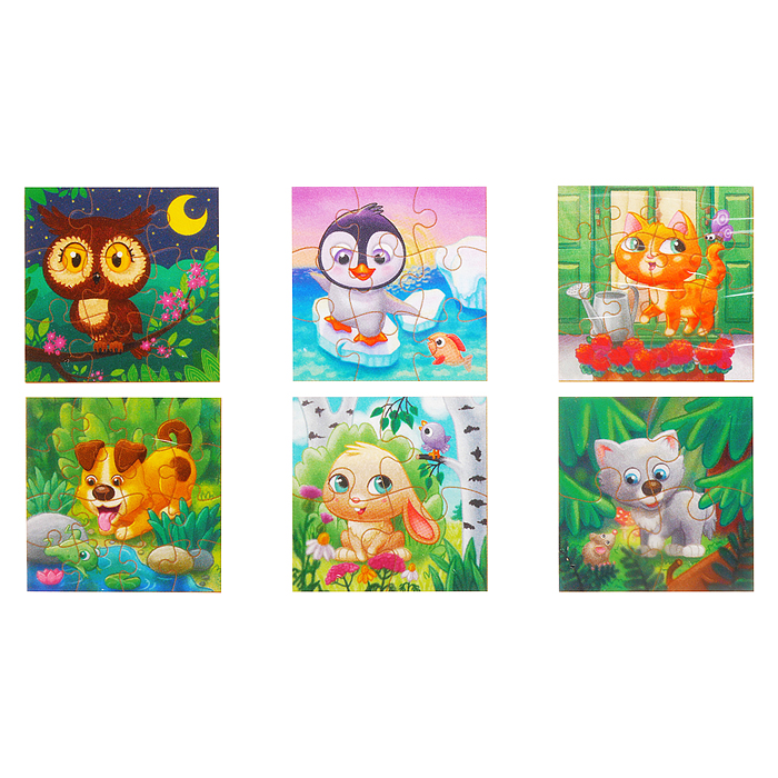 Пазлы 58 "Far far land" (6 пазлов)