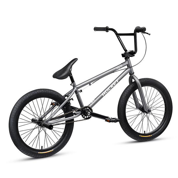 Велосипед 20" Rocket BMX Flip 1.0, цвет серый, размер 20,5"
