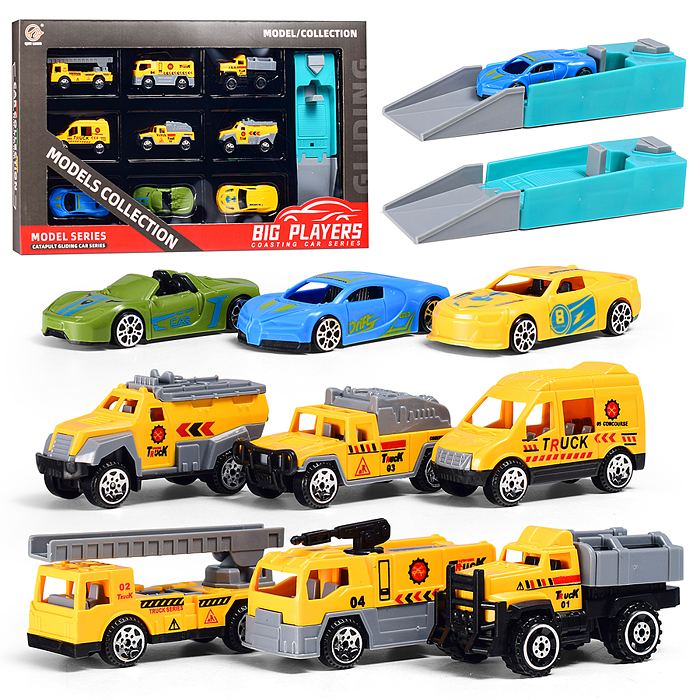 Набор машин 384-1 "Инженерный городок" в коробке