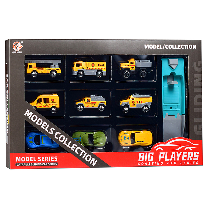 Набор машин 384-1 "Инженерный городок" в коробке