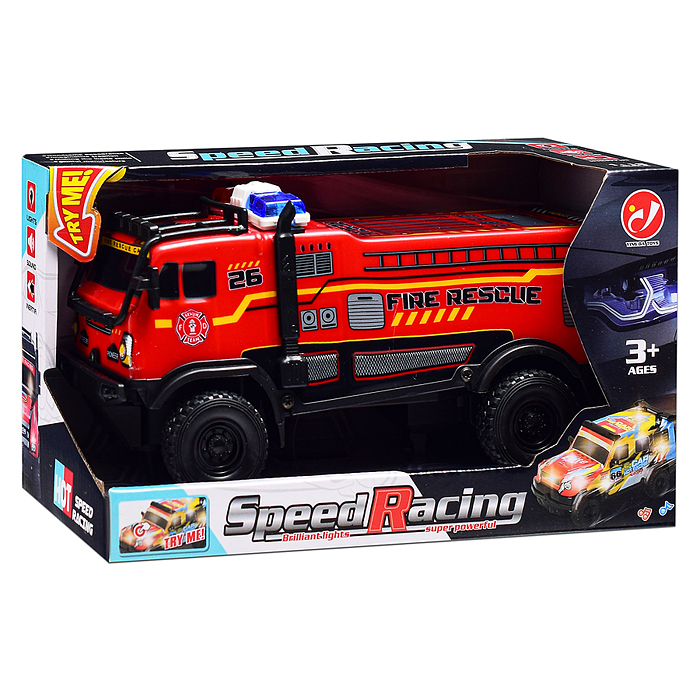 Машина YD085-2 "Броневик" 1:18, свет, звук, в коробке