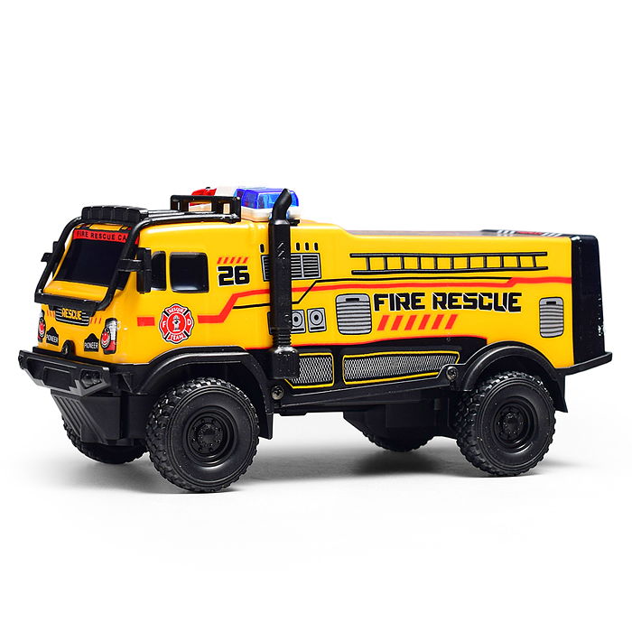 Машина YD085-2 "Броневик" 1:18, свет, звук, в коробке