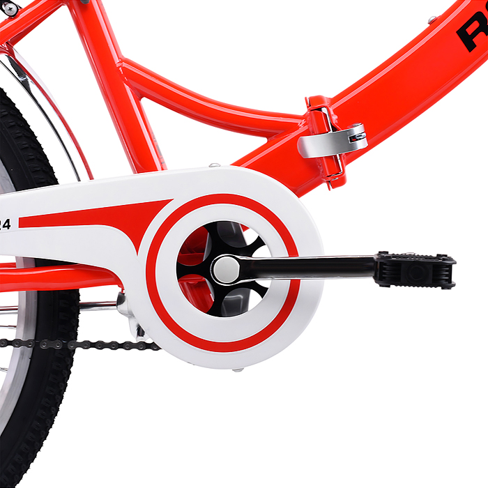 Велосипед 24" Rocket City Fold 24, цвет красный, размер 16"