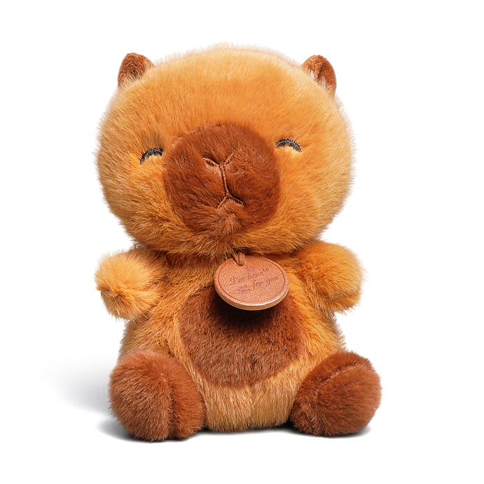 Мягкая игрушка M1725 "Капибара Капи" 15 см