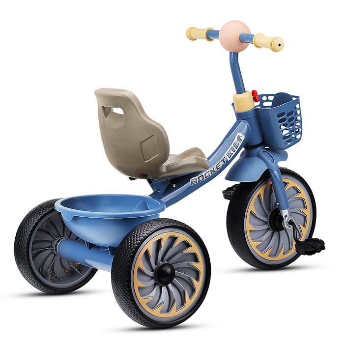 Велосипед MLX-107-BL 3-х колесный, синий