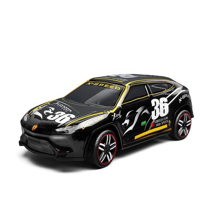 Машина 698-36 "Супер гонщик" на р/у, 27 MHz, в коробке