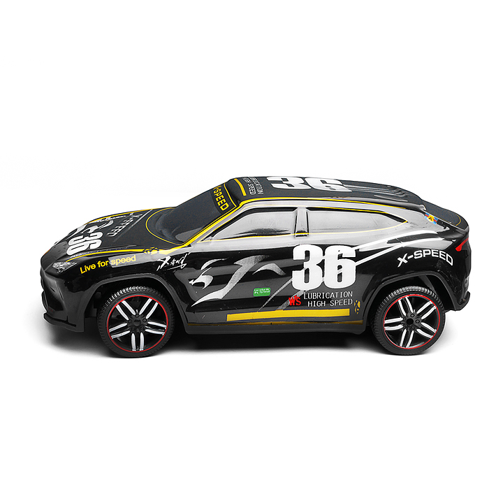 Машина 698-36 "Супер гонщик" на р/у, 27 MHz, в коробке