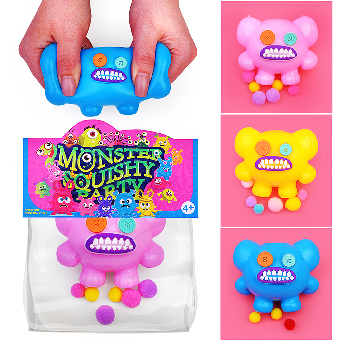 Игрушка-антистресс 00-8163 "Зубастый монстр"