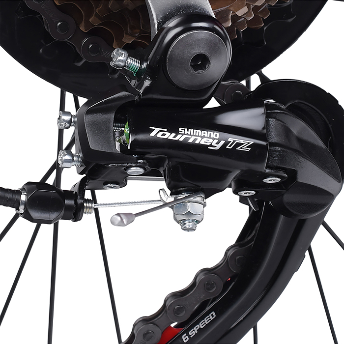 Велосипед 24" Rocket Ranon 24, цвет черный, размер 11"