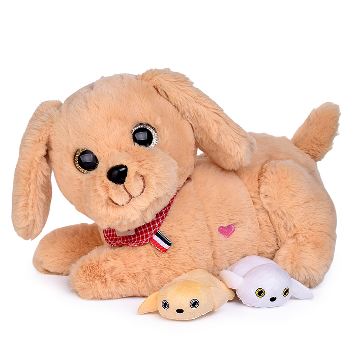 Собака 933-140E "Масик" на батарейках, в коробке