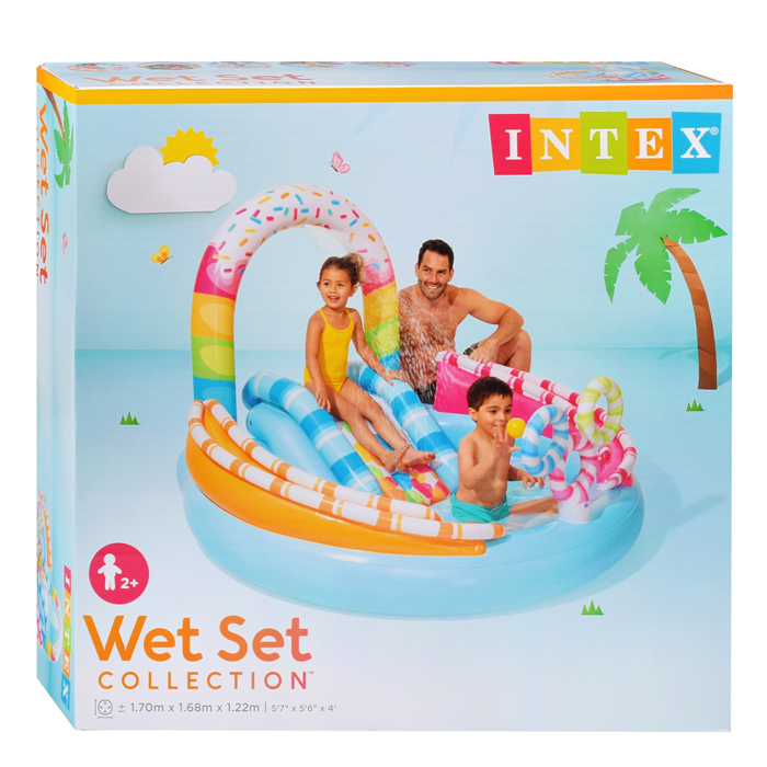 Игровой центр, 170 х 168 х 122 см, от 2 лет, 57144NP INTEX