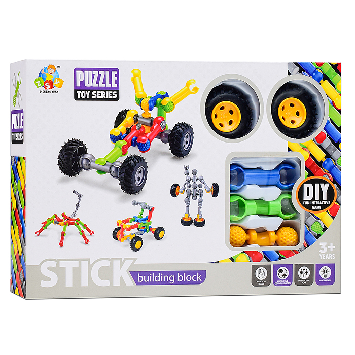 Конструктор SY8801 "Авто" (24 дет.) в коробке