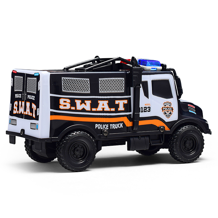 Машина YD085-4 "Перевозчик" 1:18, свет, звук, в коробке