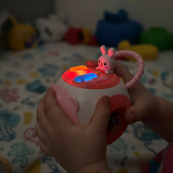 Игрушка развивающая 8029B "Волшебный шар" свет, звук, в коробке