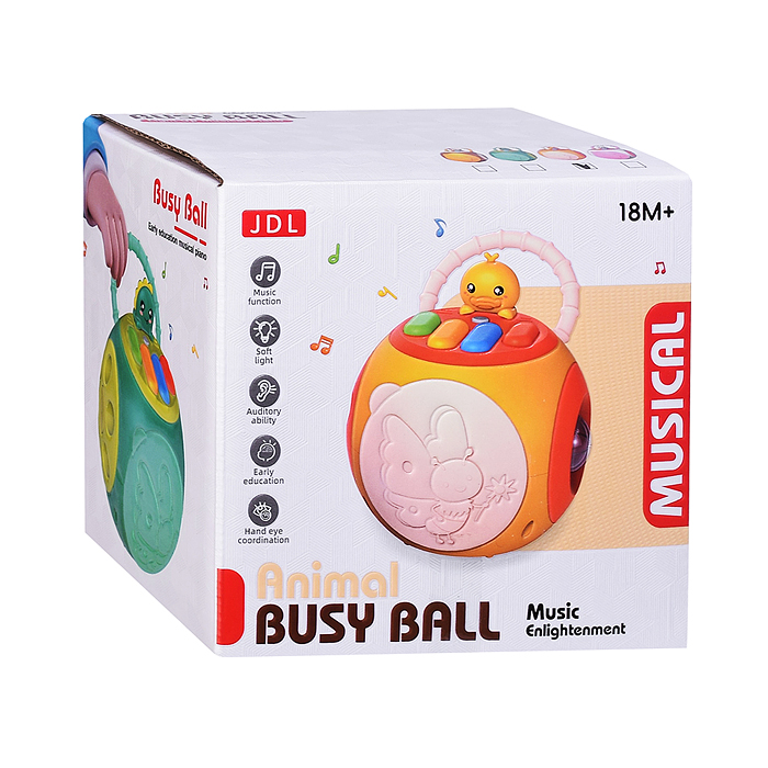 Игрушка развивающая 8029B "Волшебный шар" свет, звук, в коробке