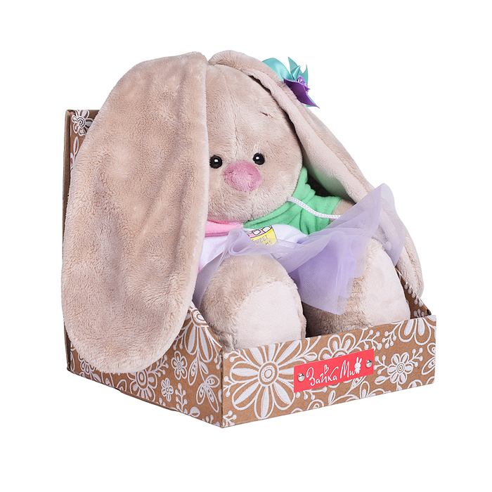 Зайка Ми в свитшоте и юбочке (малый)