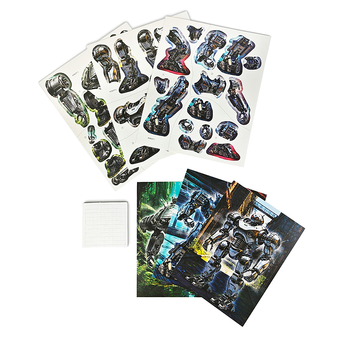 3Д аппликация. Роботы