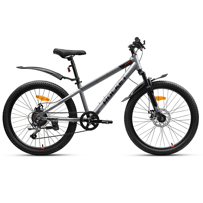 Велосипед 24" Rocket Aries Pro 2.0 , цвет серый, размер 13"