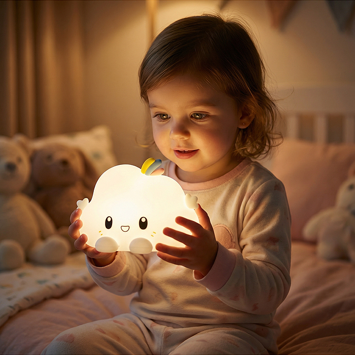 Ночник 00-8060 "Облачко с радугой" в коробке