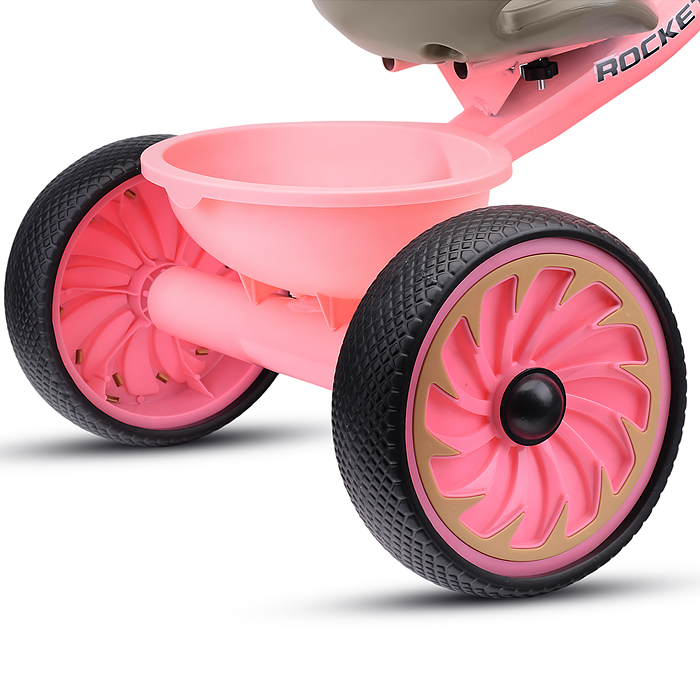 Велосипед MLX-107-PK 3-х колесный, розовый