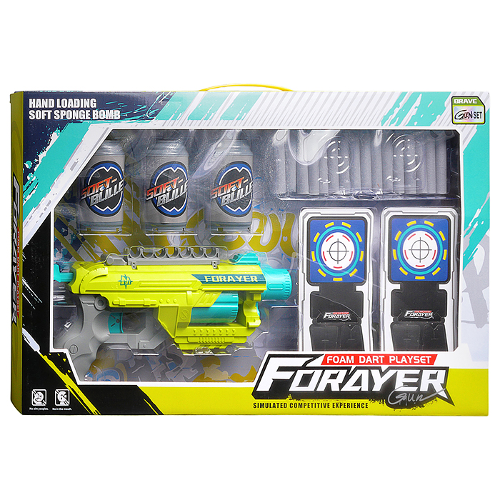 Бластер JM003A "Шок" в коробке