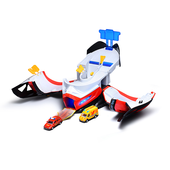 Парковка SK-637XB "Автотрек-трансформер. Пожарник" в коробке