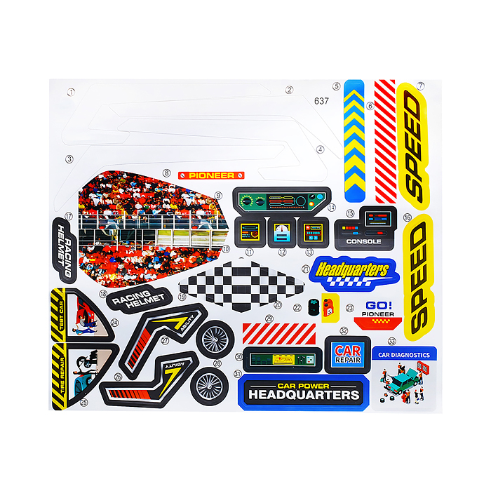 Парковка SK-637XB "Автотрек-трансформер. Пожарник" в коробке