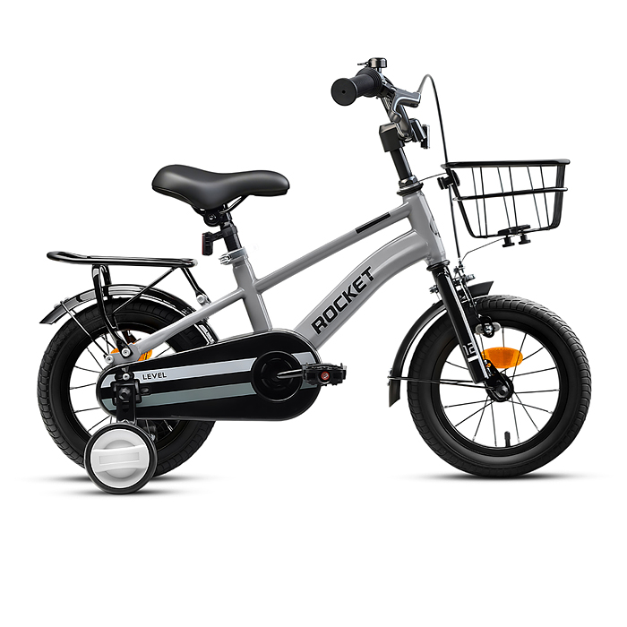 Велосипед 12" Rocket Level, цвет серый
