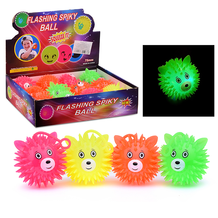 Игрушка-пищалка 00-3036 "Милая мордашка" в коробке