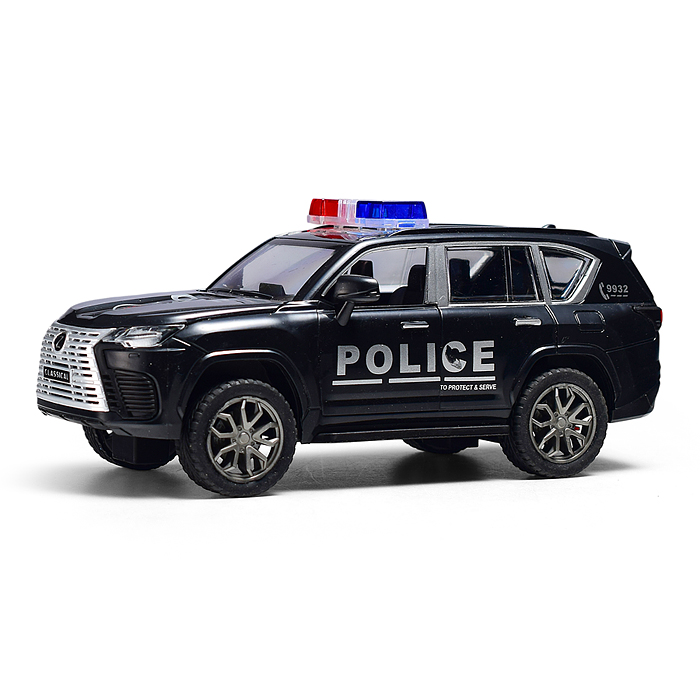 Машина YM-9932B "Полицейский джип" (свет, звук) в коробке