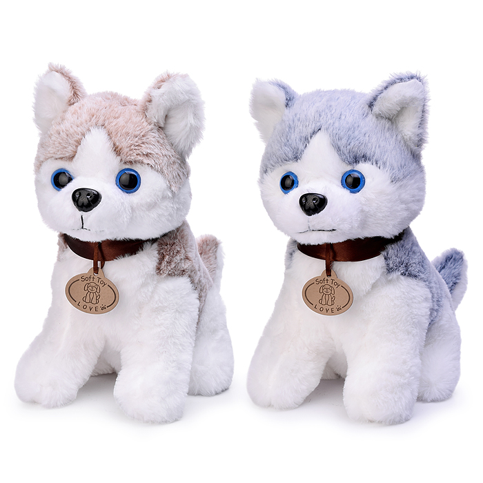 Мягкая игрушка M1673 "Собака Джек" 24 см