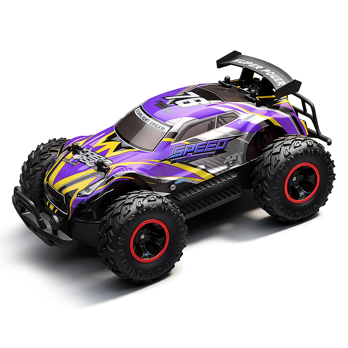 Машина 11515 "Громоход" р/у, 27 MHz. (свет, звук) в коробке