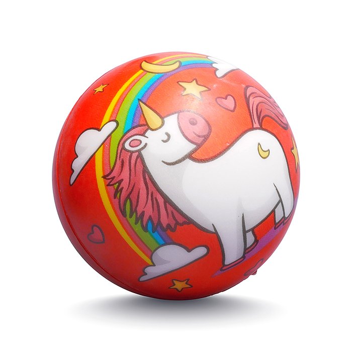 Мяч детский 00-7974 "Единорожка" PU (7см) в коробке