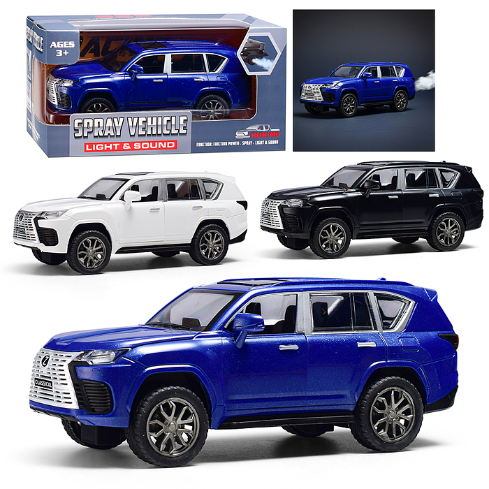 Машина YM-9933B "Внедорожник" (свет, звук) в коробке