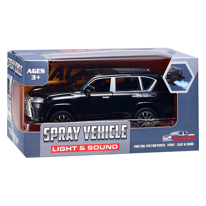 Машина YM-9933B "Внедорожник" (свет, звук) в коробке