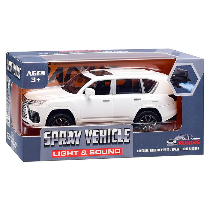 Машина YM-9933B "Внедорожник" (свет, звук) в коробке