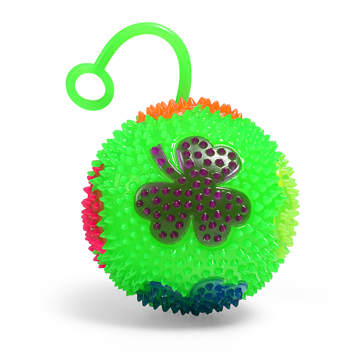 Игрушка-пищалка 00-8175 "Колючий клеверок" (7,5 см)  в коробке