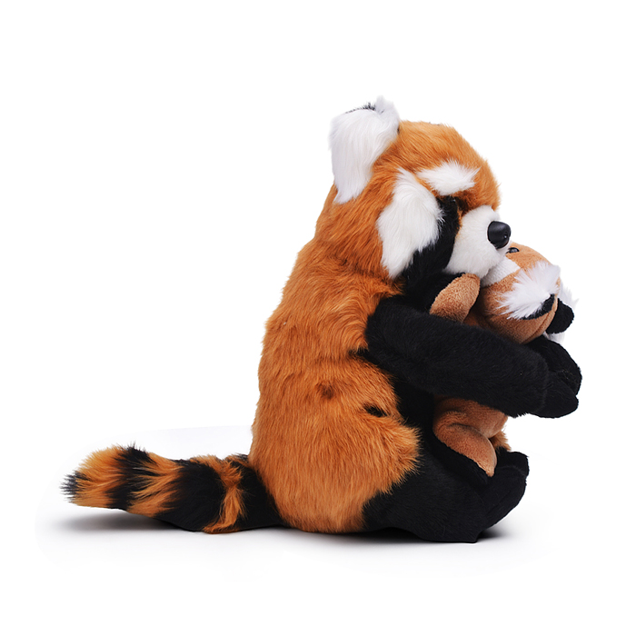 Красная Панда с малышом, 25 см
