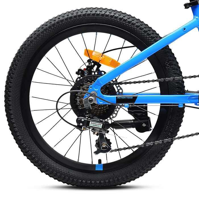 Велосипед 20" Rocket Rower, цвет синий, размер 11"