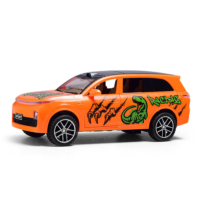 Машина YM-9929B "Неудержимый" (свет, звук) в коробке