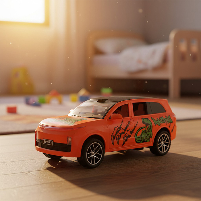 Машина YM-9929B "Неудержимый" (свет, звук) в коробке