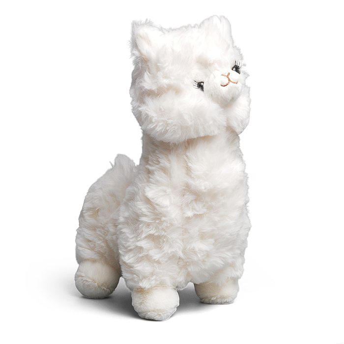 Мягкая игрушка M1691 "Альпака Бланка" 25 см