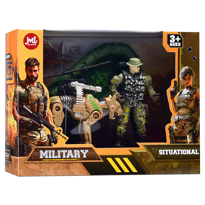Набор армия  F32-3 "Команда смелых" в коробке