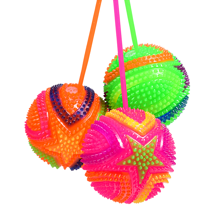 Игрушка-пищалка 00-8178 "Колючая звезда 2" (6,5 см) в коробке