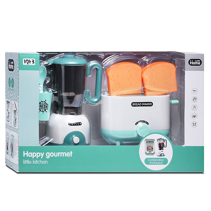 Набор бытовой техники A2101-2 "Блендер, тостер" в коробке