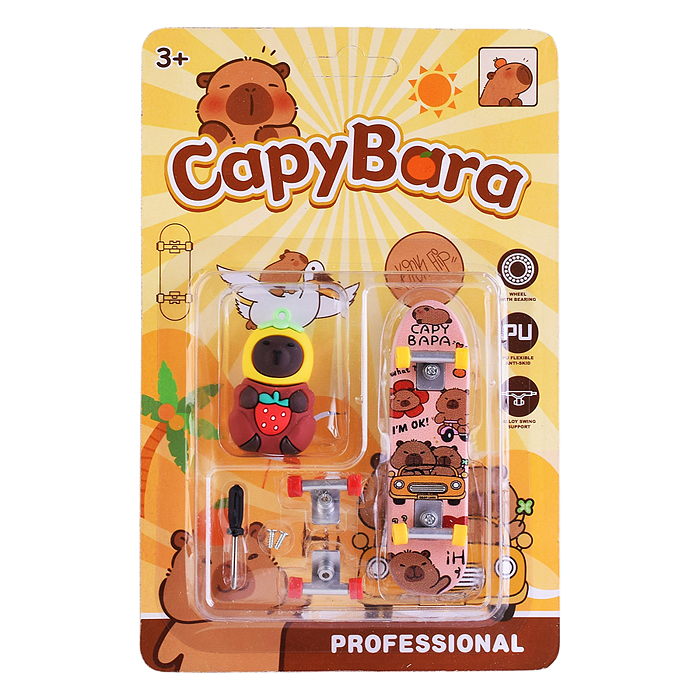 Фингерборд 00-7872 "Капибара" на листе