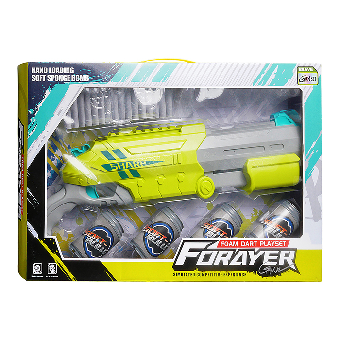 Бластер JM003C "Разведчик‑Шок" в коробке