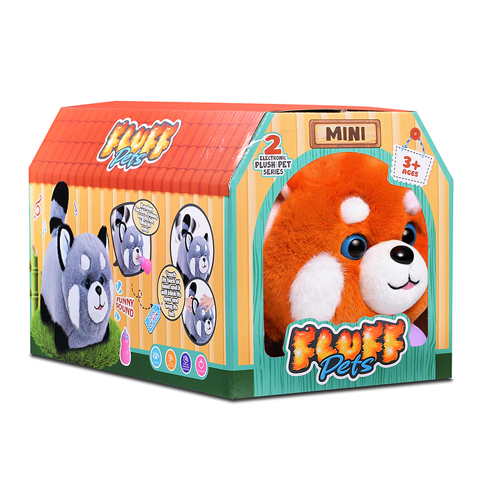 Панда 00-6819 "Пит" (глазки двигаются, поёт и пьёт молоко) в коробке