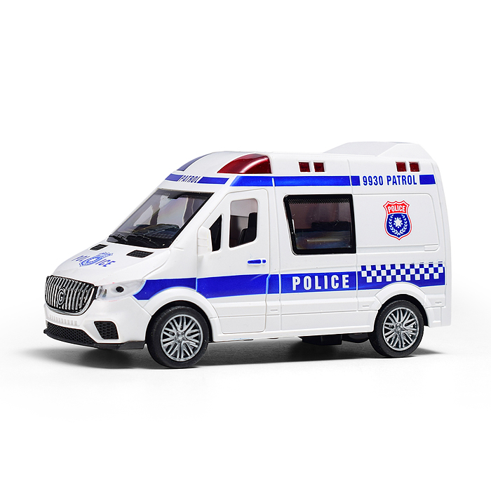 Машина YM-9930B "Медэкспресс" (свет, звук) в коробке