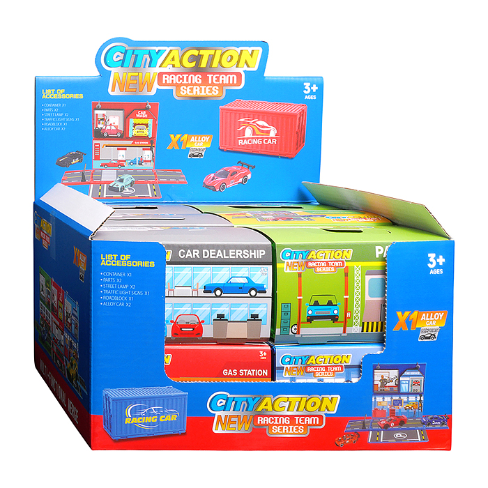 Машина 890-128B "Контейнер" в коробке 